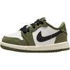 (TD) Air 1 Retro Low OG 'Medium Olive' Baby HQ6997-200