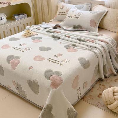 Thickened Milk Velvet Flannel Blanket