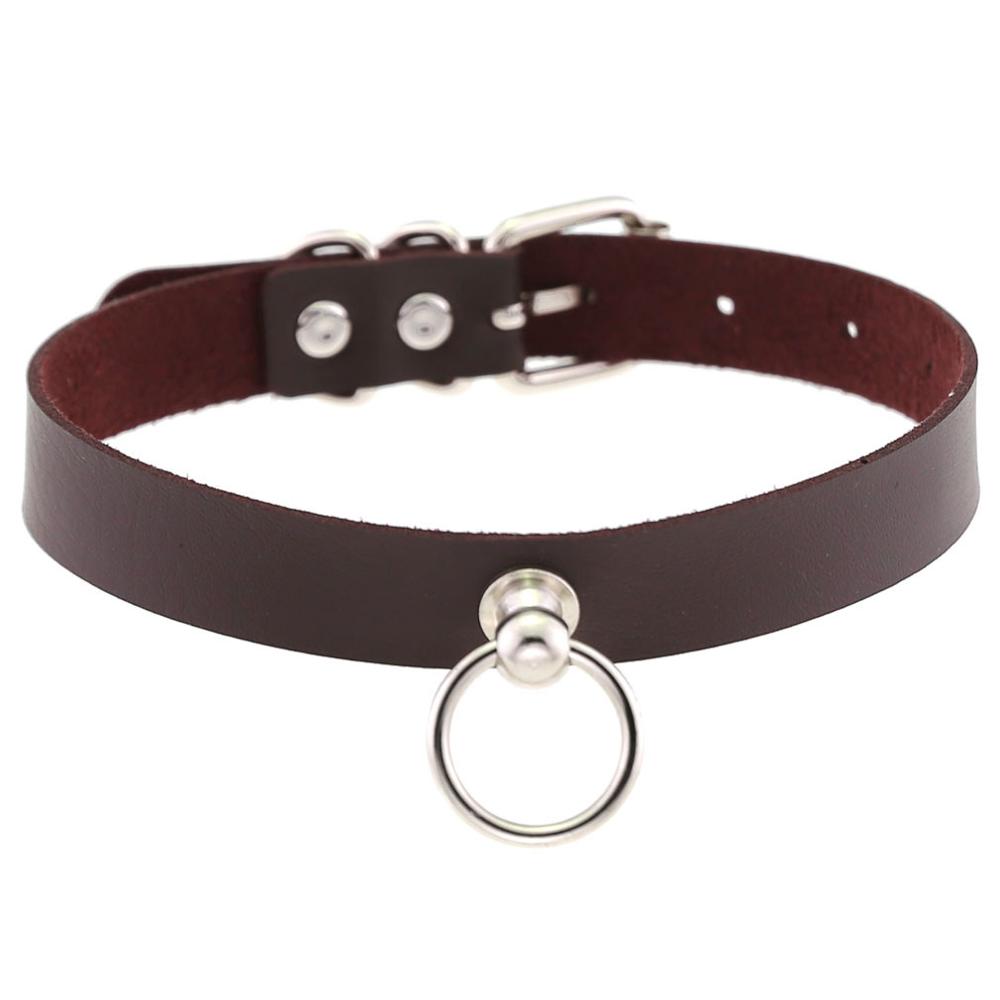 Collier choker gothique noir pour femmes Collier Fahsion Choker gothique hommes Punk rock choker en cuir emo Harajuku Bijoux Steampunk