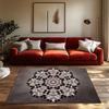 Unique Area Rug Non Slip Washable Indoor Outdoor Carpet Modern Geometric Pattern Living Room Decor Home Accent Floor Mat Gift Id