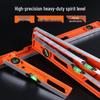 High Precision Magnetic Aluminum Spirit Level - Drop-Proof Mini Ruler