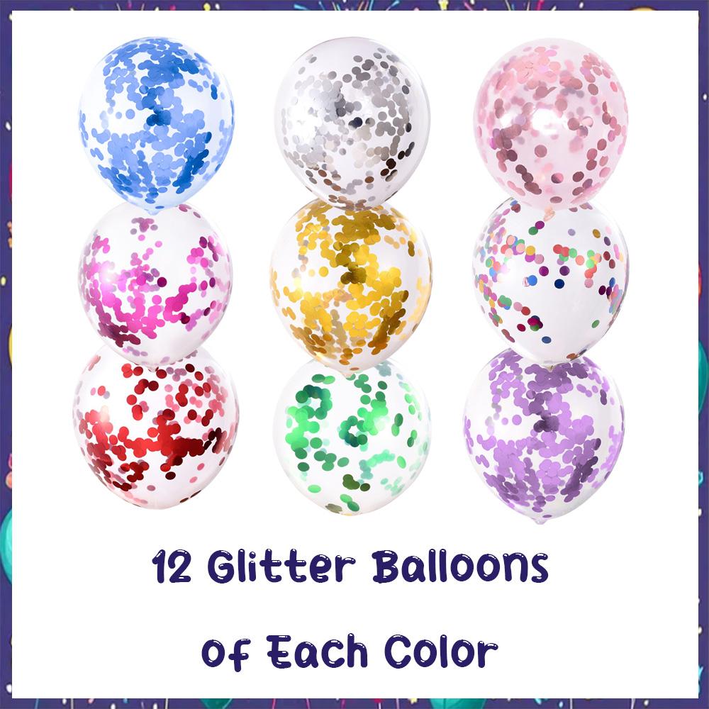 32inch 2026 Foil Balloons Color New Year Party Decorations Anniversary Supplies 12 Inch Glitter Latex Balloons Photo Booth Props