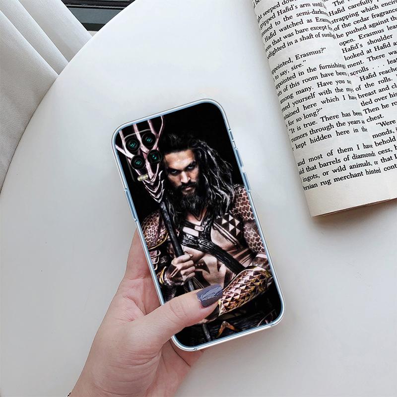 Aquaman Transparent Phone Case for Motorola Moto G10 G20 G30 G31 G32 G34 G35 G41 G42 G50 G51 G52 G55 G60 G60S G62 G71 G72 G75