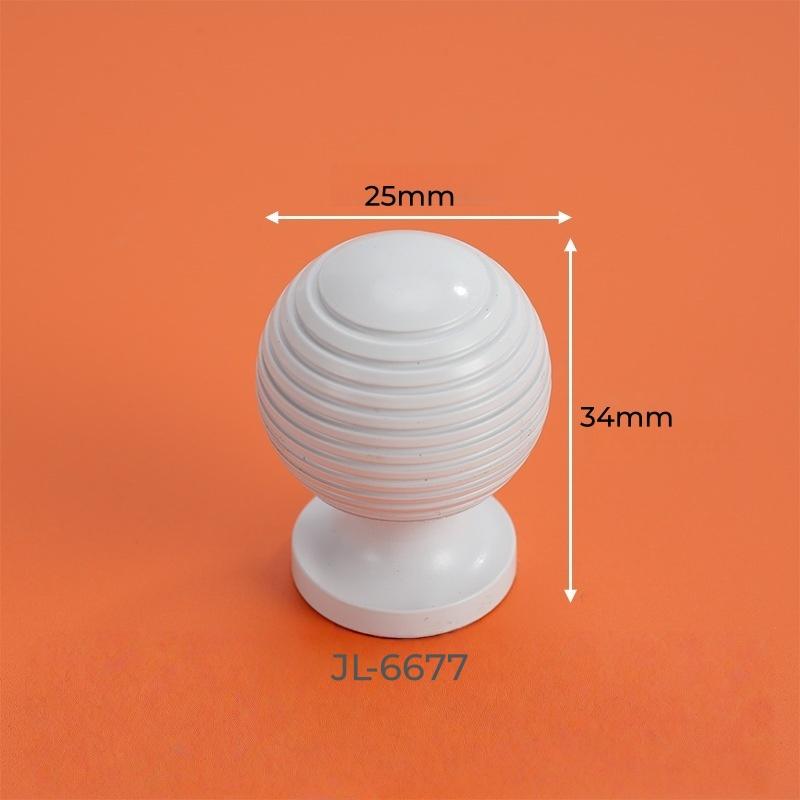 Solid Brass Spherical Cabinet Knob Single Hole Pull Handle for Modern Cabinets Drawers Wardrobes Home or Hotel Use