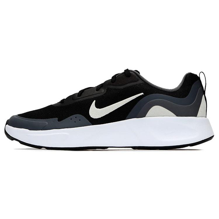 (GS) Nike Wearallday Black Light Bone Kids CJ3816-011 EU 36.5