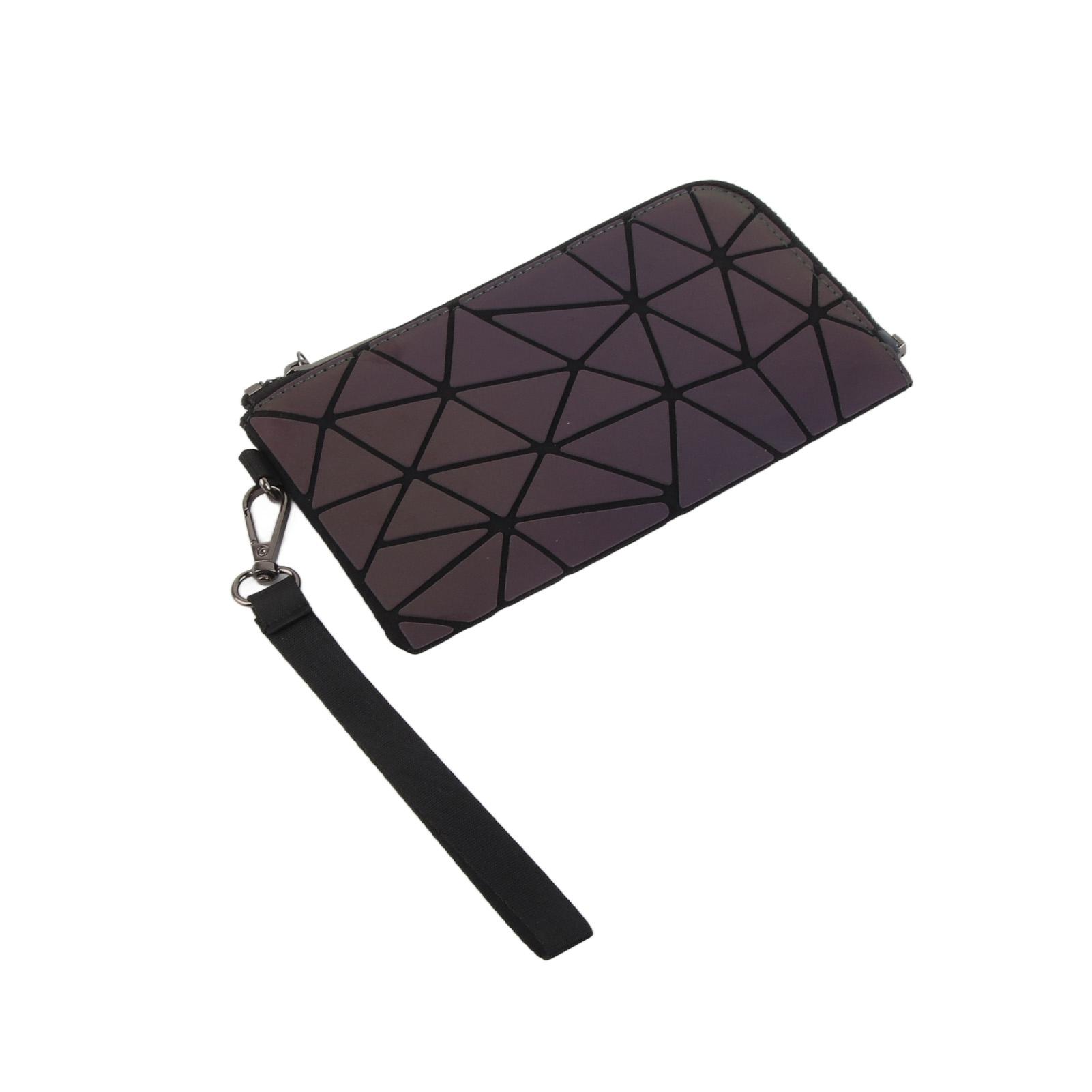 

Geometric Luminous Purse Holographic Reflective Handbag for Women Gift