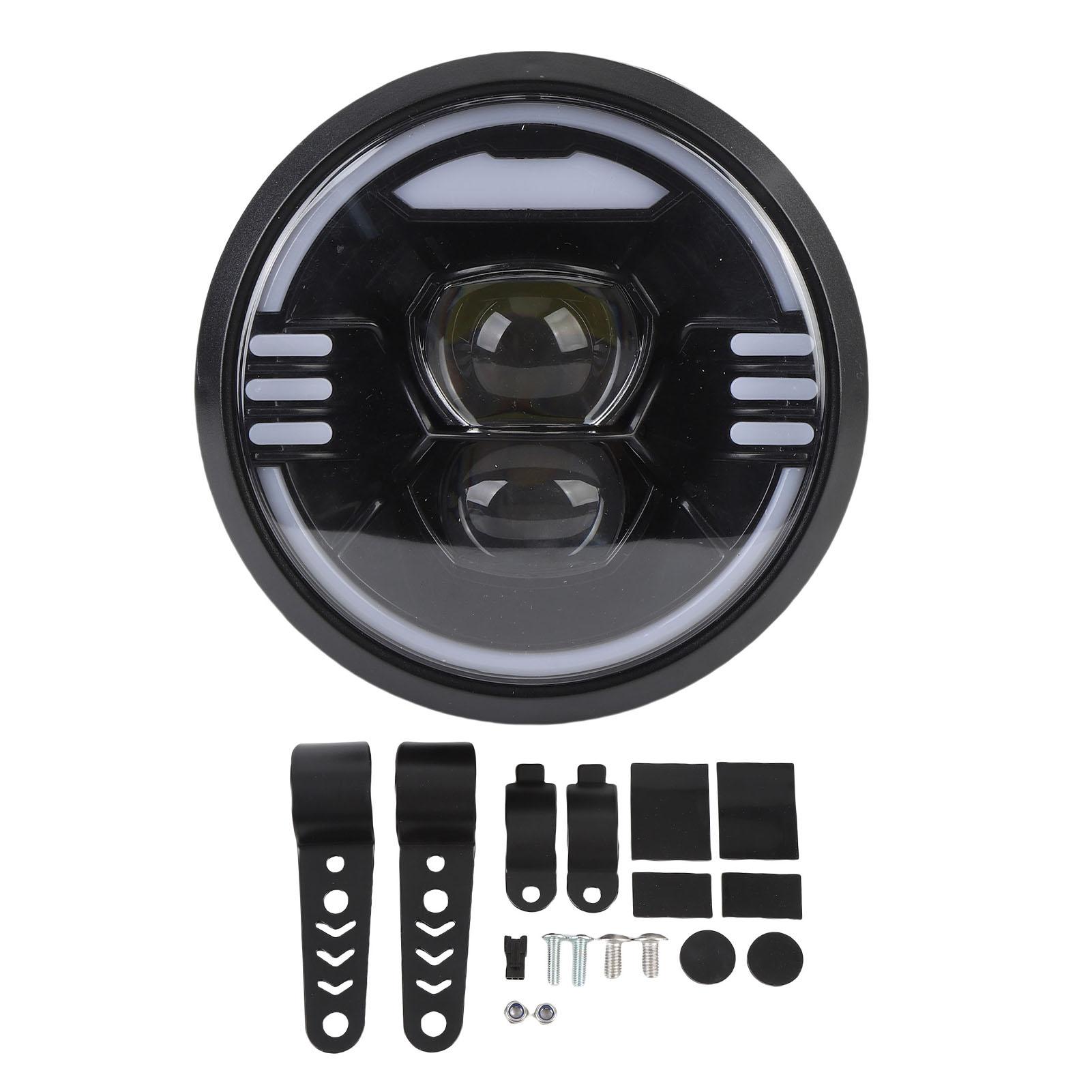 Electric Bike Front Headlight Electric Bike Head Light High Brightness Electric Bike LED Front Headlight for Night Riding