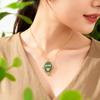 2pcs Stainless Steel Charms Heart Printed Stainless Steel Pendants Gold Plated Enamel Eye Charm Making Necklace Jewelry Making