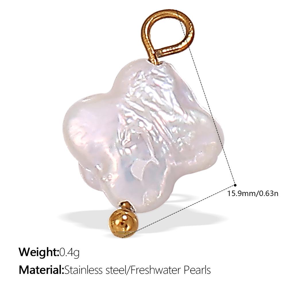 Xiaoqing Fresh Air Pendant Ocean Series Small Fish Sea Star-Shaped Ceramic Stainless Steel Gold-Plated Pendant Necklace