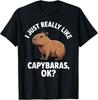 Lustige Capybara Kunst für Männer Frauen Kinder Capy Nagetier Capybara Unisex T-Shirt Unisex T-Shirt