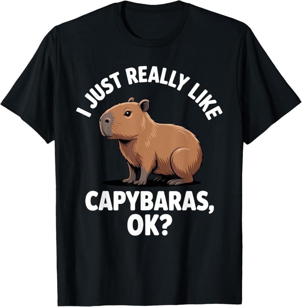 

Funny Capybara Art for Men Women Kids Capy Rodent Capybara unisex TShirt Unisex T-Shirt XXXL