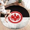 Eintracht Frankfurt Round Area Rug,Carpet Rug for Living Room Bedroom Sofa Playroom Decor,Non-slip Floor Mat
