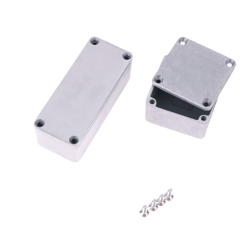 Guitar Effect Pedal Enclosure With Screws Die Cast Aluminium Box Enclosures Aluminum Stomp Box Enclosure Guitar Accessories