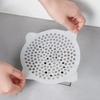 50/5 pezzi adesivi monouso per scarico a pavimento, filtro anti-blocco per lavandino, rete per bagno, doccia, raccogli-capelli, foro per schermo di scarico