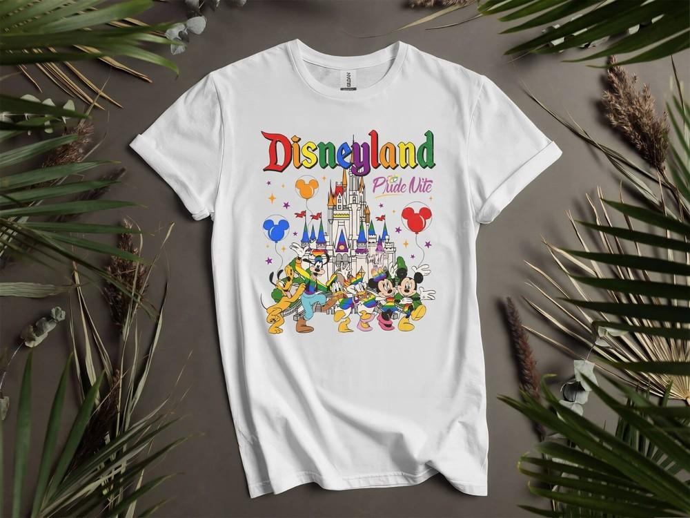 Disneyland After Dark Pride Nite T-shirt T shirt Men Women Unisex Tshirt K445