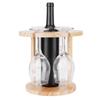 Holds One Bottle Wine Glass Holder Holds Six Glasses Wine Bottle Holder Wooden Wine Rack  Bar