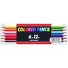 Mitsubishi Pencils, Colored Pencils, 512 Standard, 12 Colors, Pack of 6, K51212C