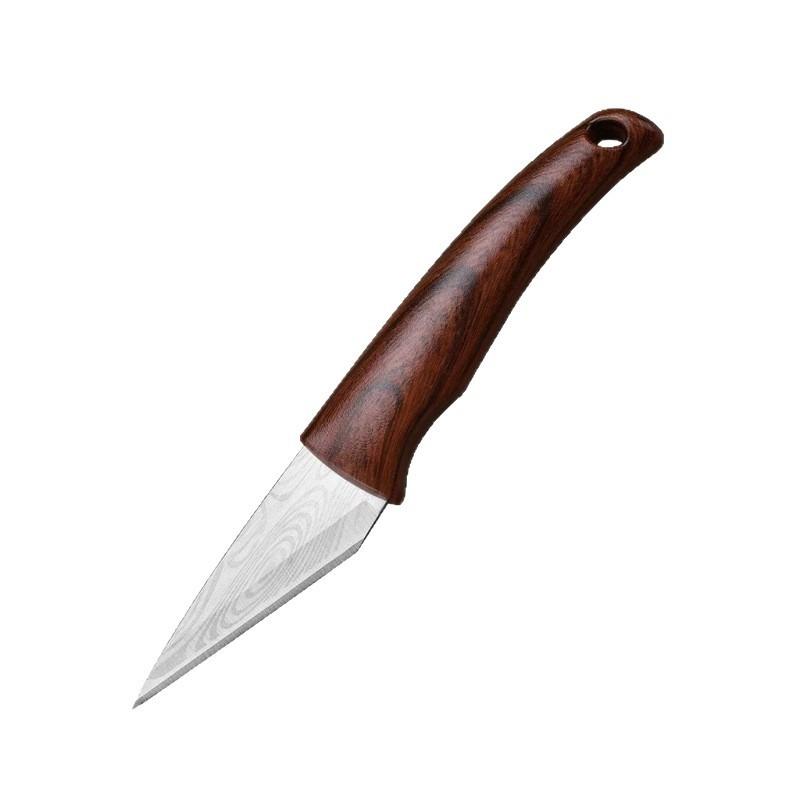 

Garden Grafting Knife High Carbon Steel Professional Grafting Tool for Fruit Tree Bonsai Plant Budding Cutting коричневий