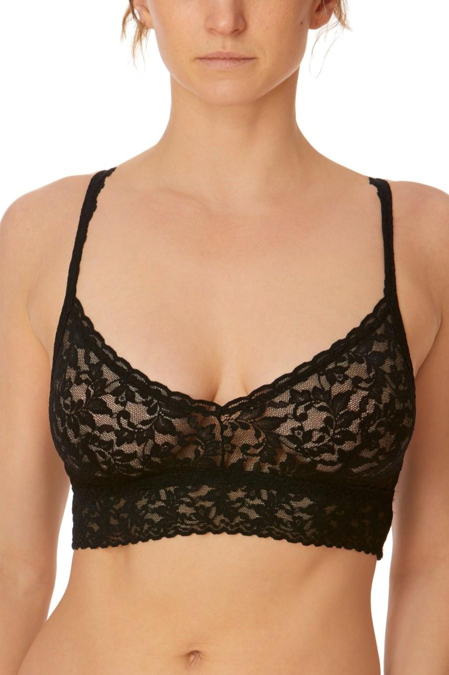 

Бюстгальтер із м якою чашкою Hanky ​​Panky (95529) 75B прозорий колір чорний