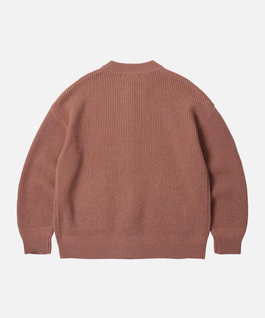Frizmworks Wool Deck Zip Up Cardigan _ Indian Pink
