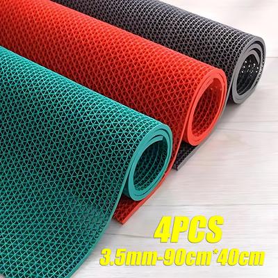 Alfombrillas antideslizantes de plástico PVC para cocina, baño, piscina al aire libre, impermeables, resistentes a la suciedad, alfombrillas antideslizantes