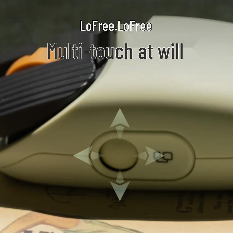 Lofree 1970s Retro Chip Dual-Mode Silent Wireless Mouse