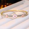 Simple High-end Four-leaf Flower Women's Korean Version Light Luxury Versatile Temperament Daily Commuting Bracelet
