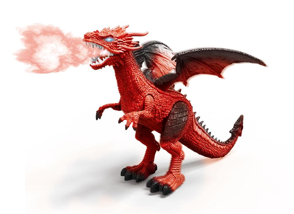 DOYUSHA Smoke-Emitting Fire Dragon with Electric Infrared Control, KIT No. 8889