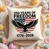 250Th Anniversary Of The Usa Cushion Cover Plush Fabric Soft Double-Sided Printed Sofa Warm Winter Home Gift Pillow Case