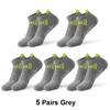 5 Pack Womens Ankle Socks Athletic Cushioned Breathable Performance Sport Tab Cotton Quarter Women's Running Socks