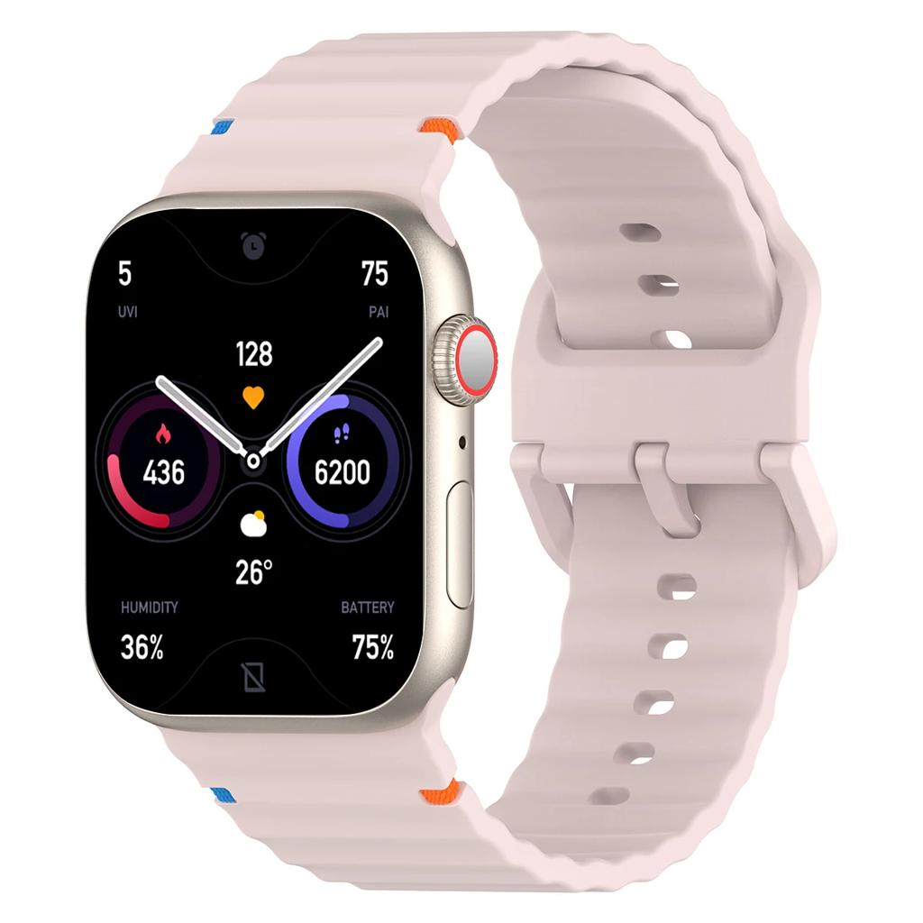 Silikonarmband für Apple Watch Ultra Band 49mm 46mm 45mm 42mm 44mm 40mm 41mm Armband Gürtel iWatch Serie 10 9 8 6 7 5 SE