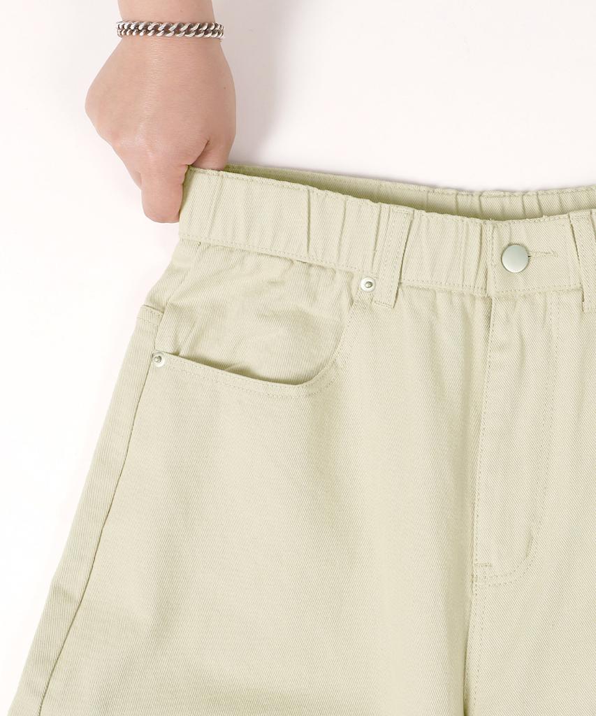 Hapeunain Elastic Waist Balloon Wide Cotton Pants I07Jrd_Hxf11346