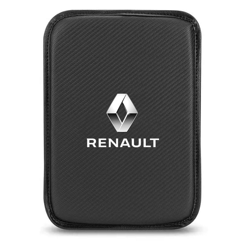 

Коврики в подлокотник автомобиля Кожаные накладки на центральную консоль Аксессуары для Renault Dacia Koleos Clio Laguna 2 Megane 2 3 Duster Logan Renault чёрный