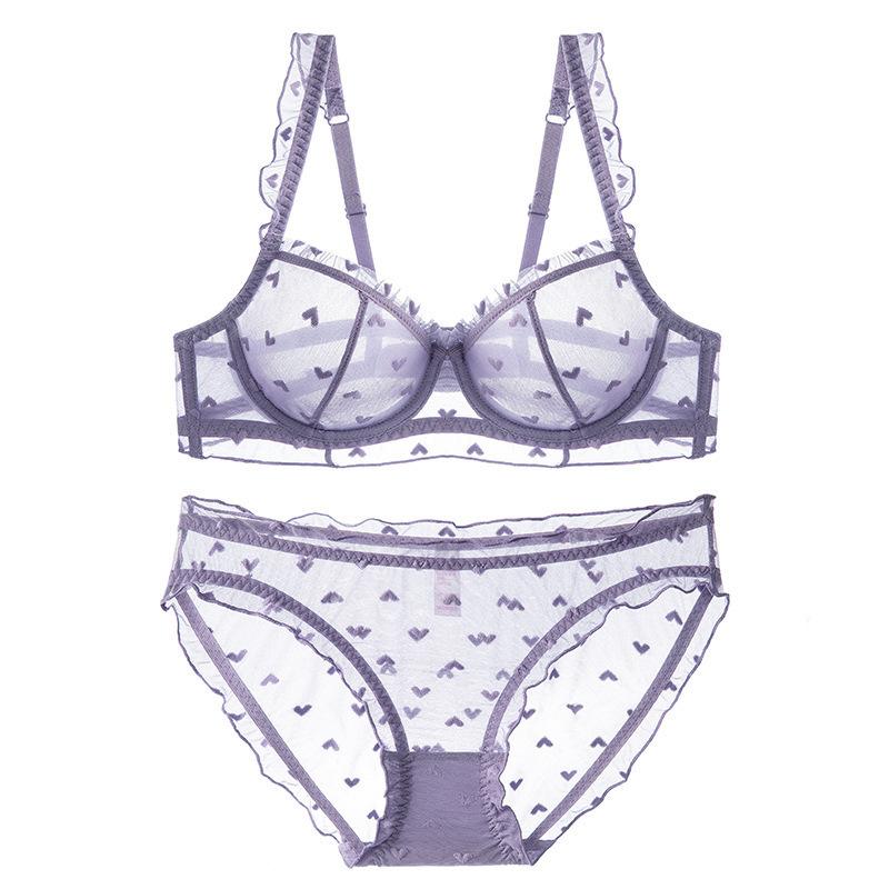 Sex Suit Sexy Lace French Ultra-thin and Small Large Size Anti-sagging Suit