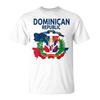 Coat Of Arms Republica Dominicana & Dominican Flag Outfit T-Shirt