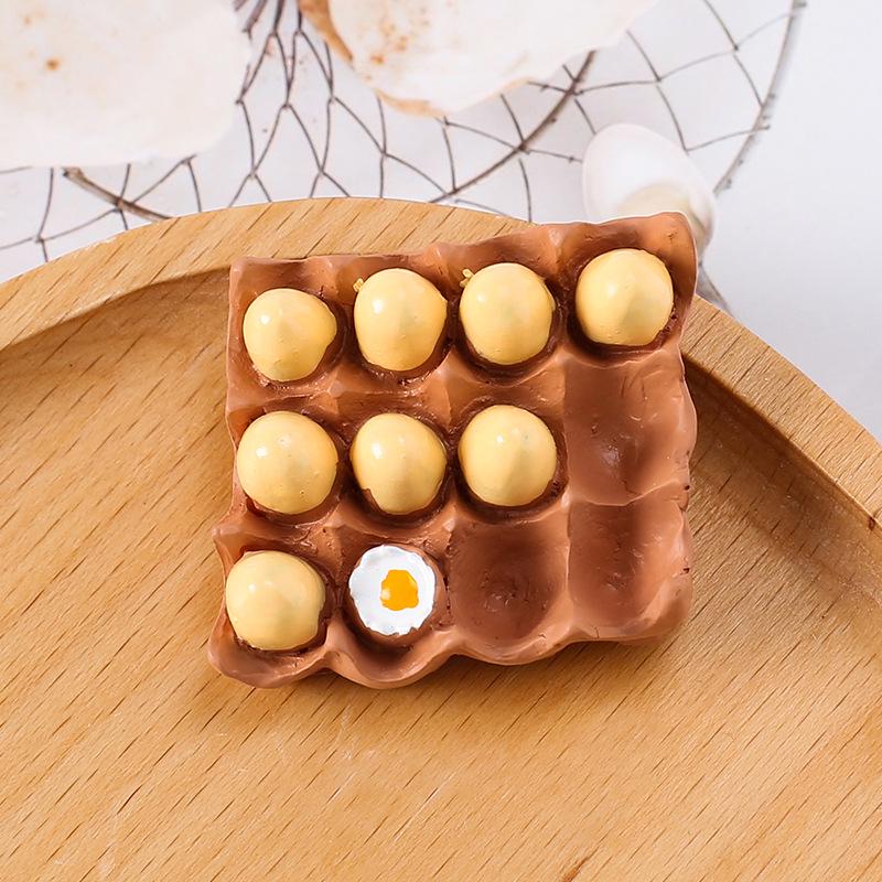 Creative Resin Tomato Baguette Simulation Accessory