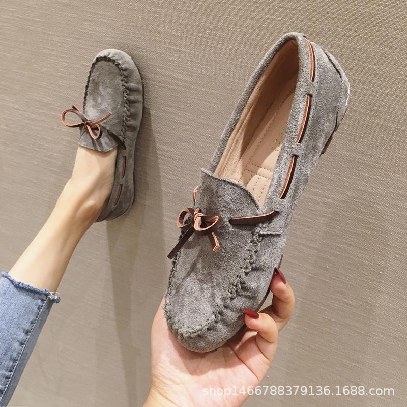 

Обувь Doudou, женская бархатная хлопковая осенне-зимняя новая обувь на плоской подошве в тон с бантом, женская обувь для беременных 39