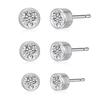 Round Cubic Earrings GISVEE123