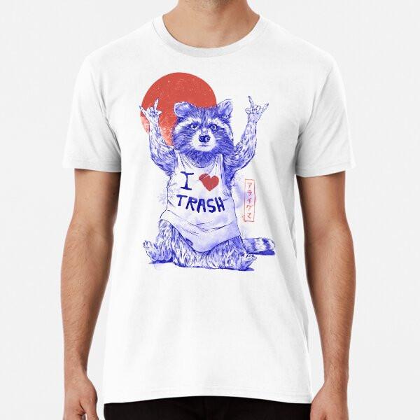 I Love Trash - Cute Funny Metal Raccoon GiftT-Shirt S-5XL Best T-Shirt