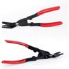 1 Pcs Automobile Interior Upholstery Trim Clip Pliers Remover Tool, Push Pin Pliers Panel Clip Removal Pliers Trim Removal Tool (Red)