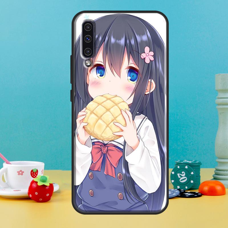 Anime girl cartoon japan cute Case For Samsung Galaxy A32 A16 A55 A06 A05 A36 A26 A54 A34 A14 A22 A52 A35 A15 A53 A13 A56