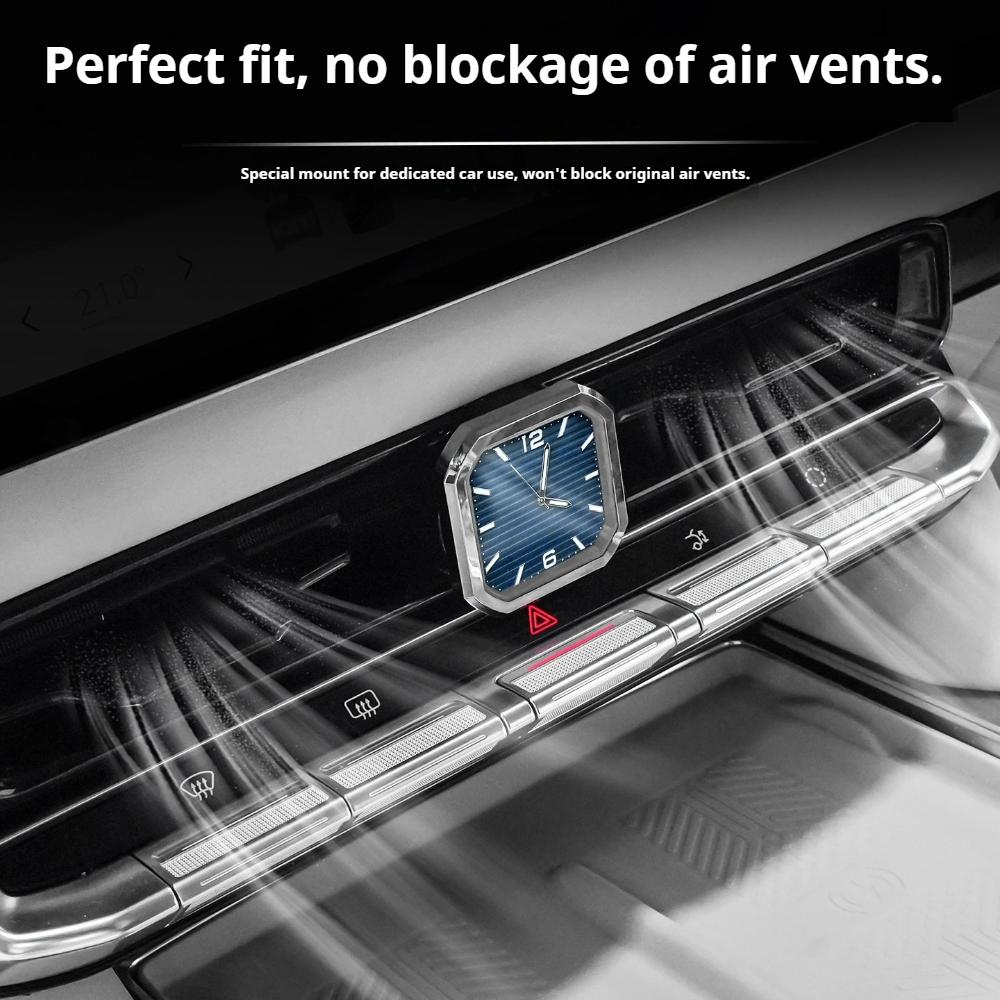 Adatto per ZEEKR 9X 2025 Modifica Upgrade Orologio Elettronico al Quarzo per Console Centrale Auto Decorazione Interna