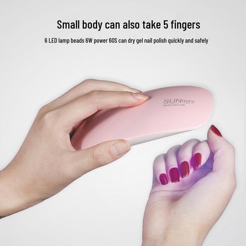 Compact UV Quick-Dry Nail Lamp for Manicures