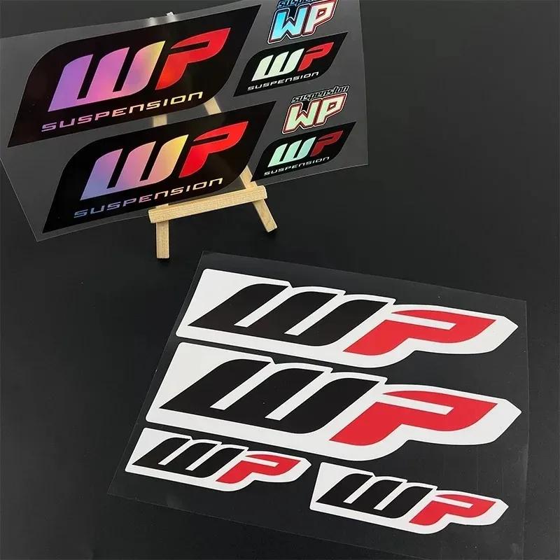 Samolepky tlumičů motocyklu WP Samolepka tlumiče vidlice Příslušenství pro motocykly pro Kawasaki Honda SUZUKI DUCATI Benelli