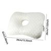 PP Cotton Milk Silk Side Sleeper Ear Pillow Adjustable Guard Protector Portable Sleeping Cushion for Neck Relief Home Use