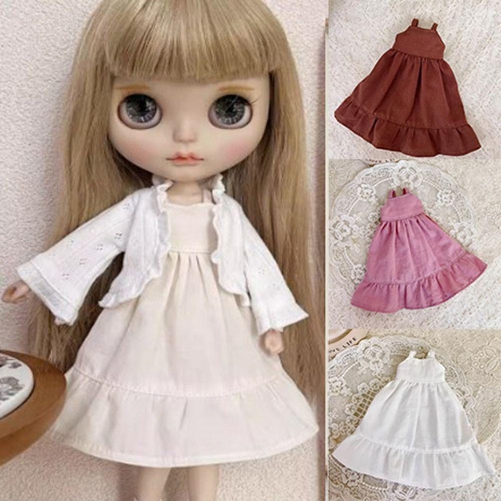 

Cute Doll Dresses Mini Princess Long Dresses for azone ob24 ob22 Dolls For blythe Dolls 5