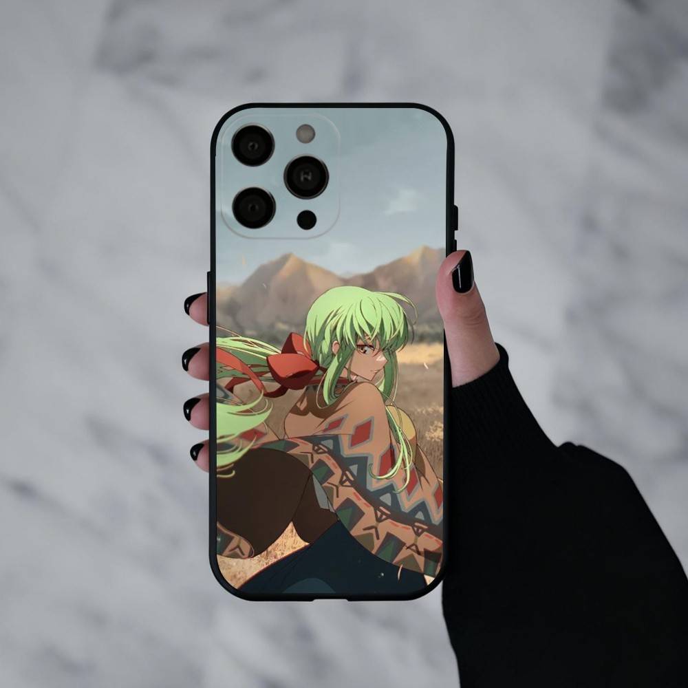 Japanese Anime C-Code G-Geass  Phone Case For iPhone 17pro,16,15,14,13,12,11 Plus,Pro Max,XS,Soft Silicone Black Cover