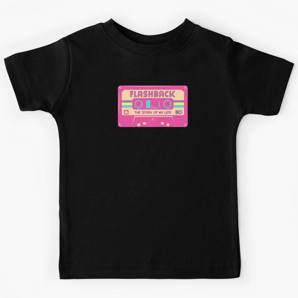 80 s Mixtape - Retro Music Flashback Kids T-Shirt 120
