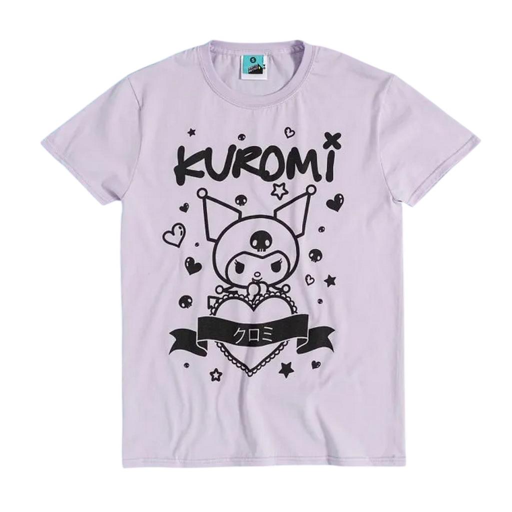 Kuromi Unisex Adult Graffiti T-Shirt
