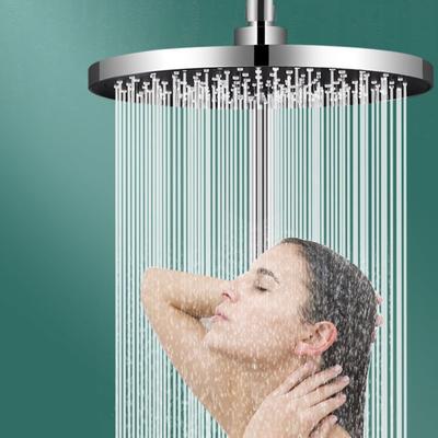 6 Modes Top Spray Shower Head High Pressure Shower Nozzle Rainfall Shower Head  Bathroom
